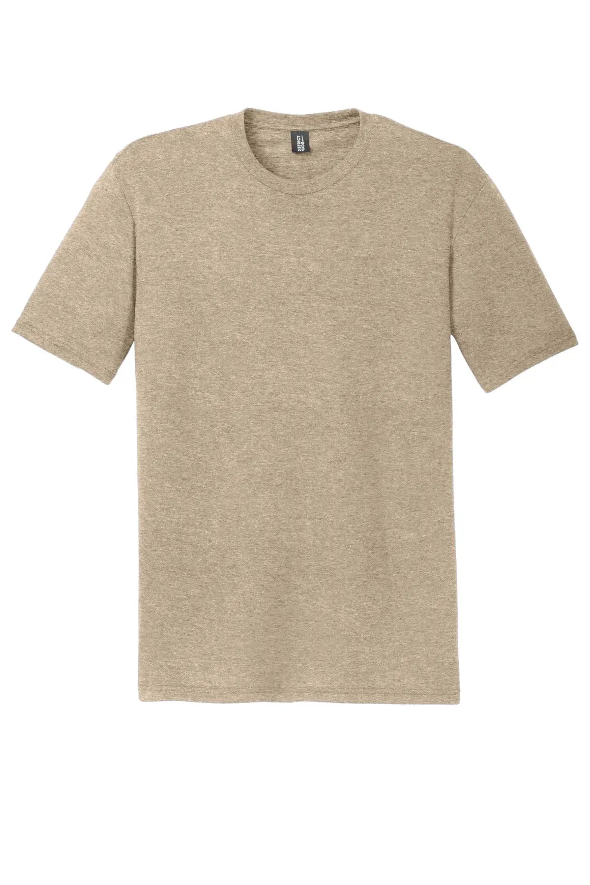 District Dm130 Perfect Tri Tee - Desert Tan Heather
