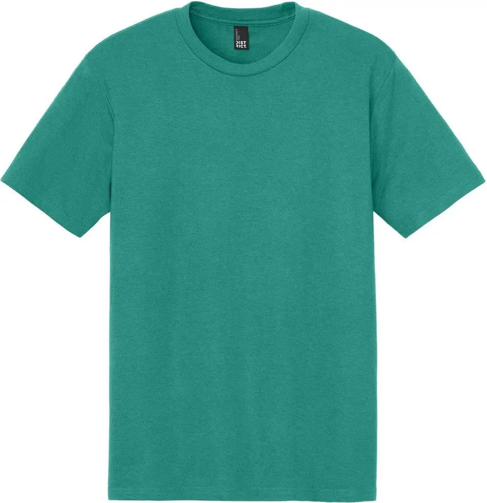 District Dm130 Perfect Tri Tee - Eucalyptus Blue