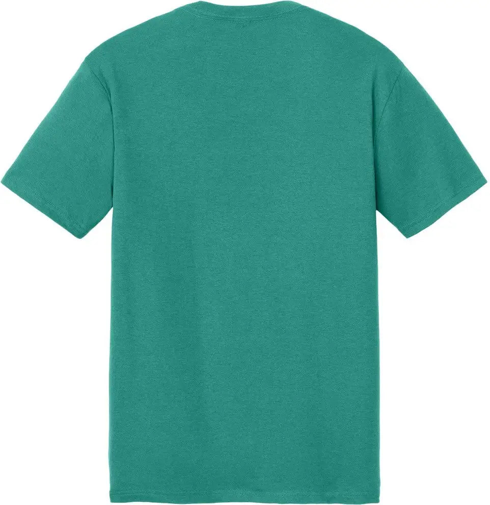 District Dm130 Perfect Tri Tee - Eucalyptus Blue