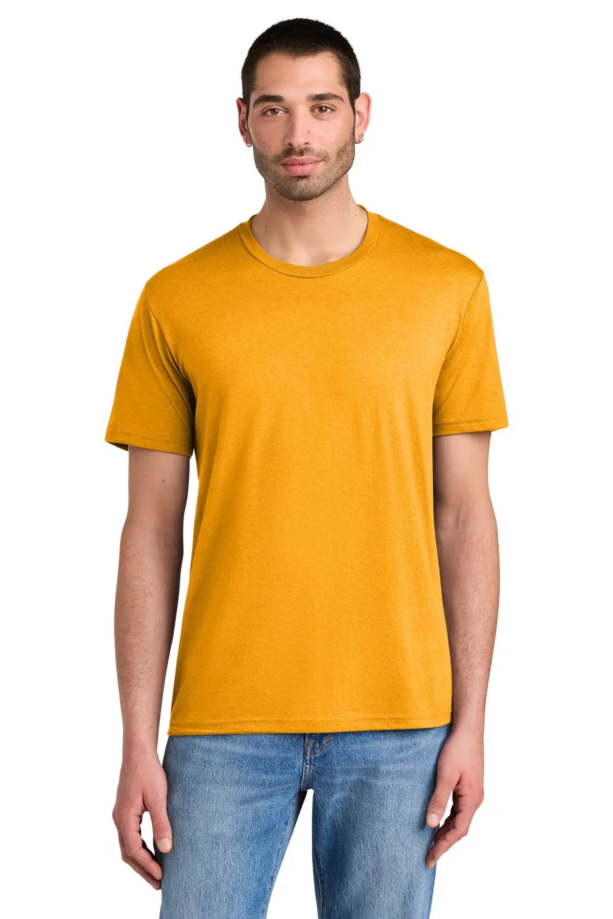 District Dm130 Perfect Tri Tee - Gold