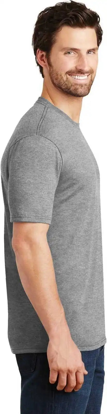 District Dm130 Perfect Tri Tee - Gray Frost