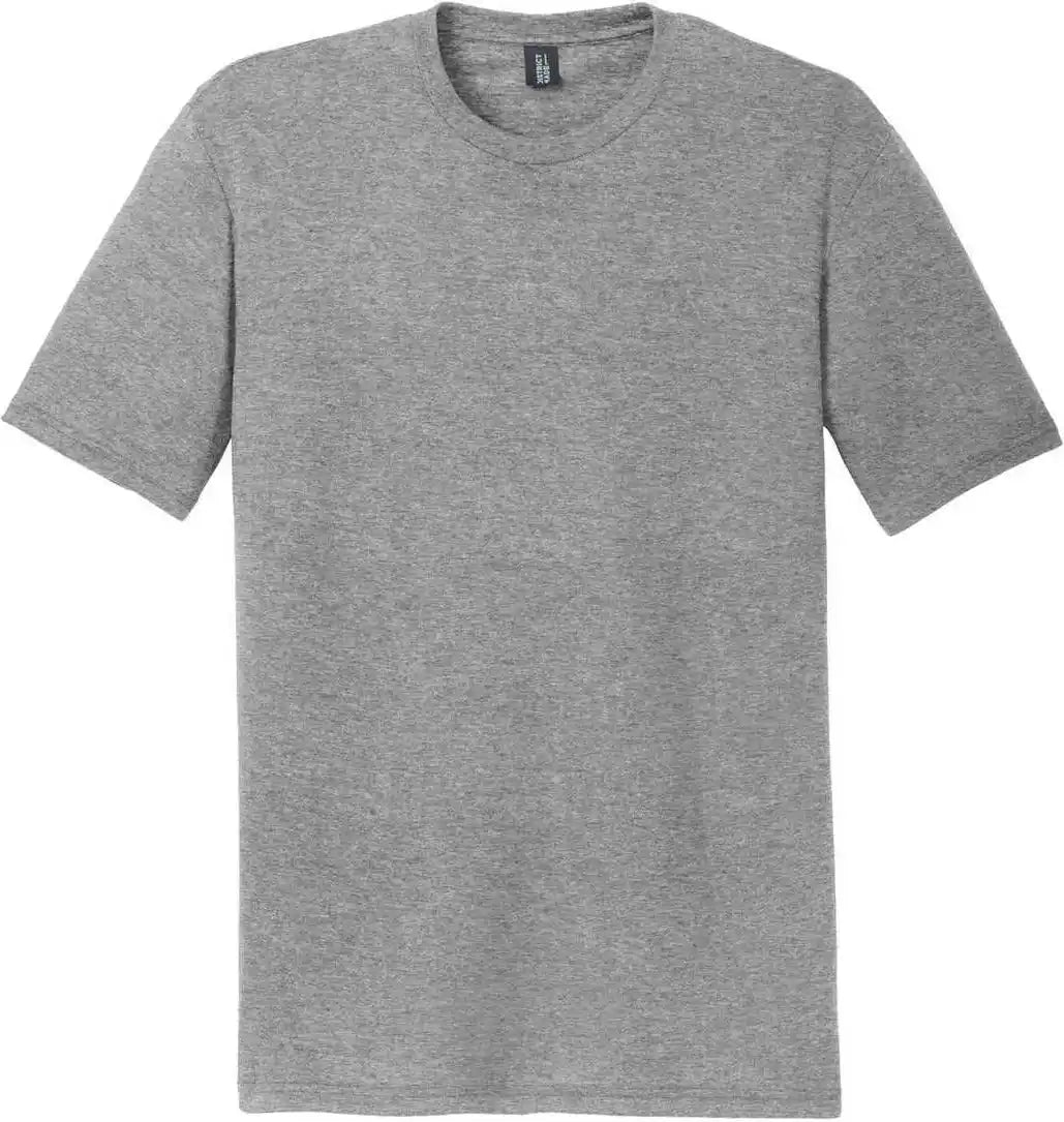 District Dm130 Perfect Tri Tee - Gray Frost