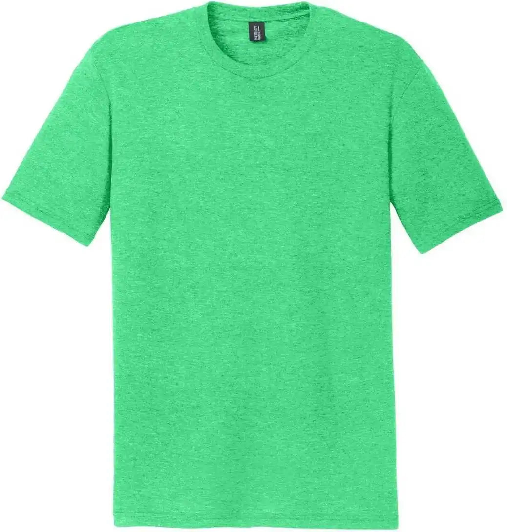District Dm130 Perfect Tri Tee Green Frost