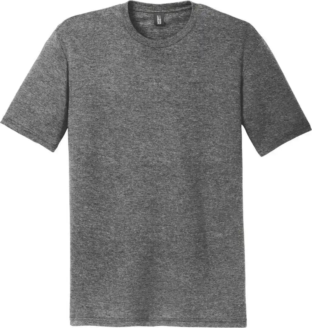 District Dm130 Perfect Tri Tee - Grey Frost