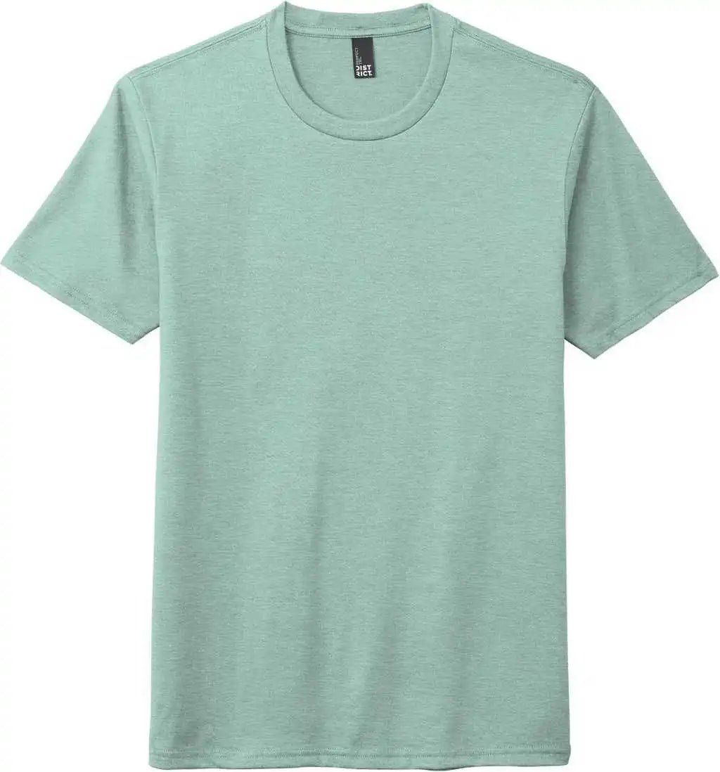 District Dm130 Perfect Tri Tee Heathered Dusty Sage