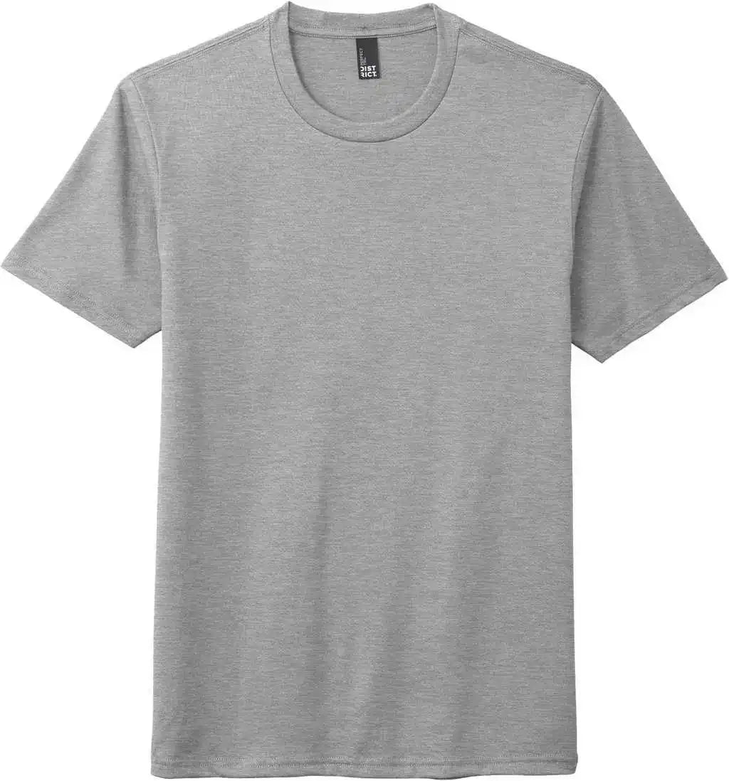 District Dm130 Perfect Tri Tee Heathered Gray