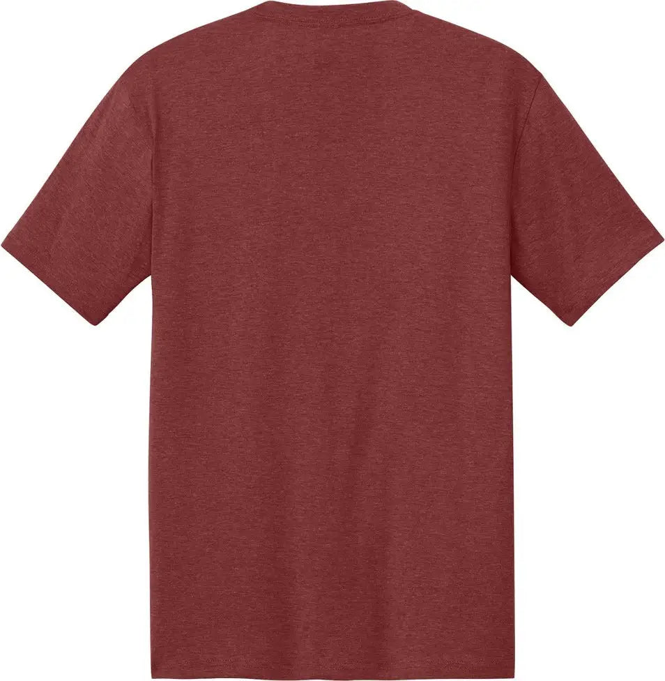 District Dm130 Perfect Tri Tee - Heathered Russet - Adult Xs