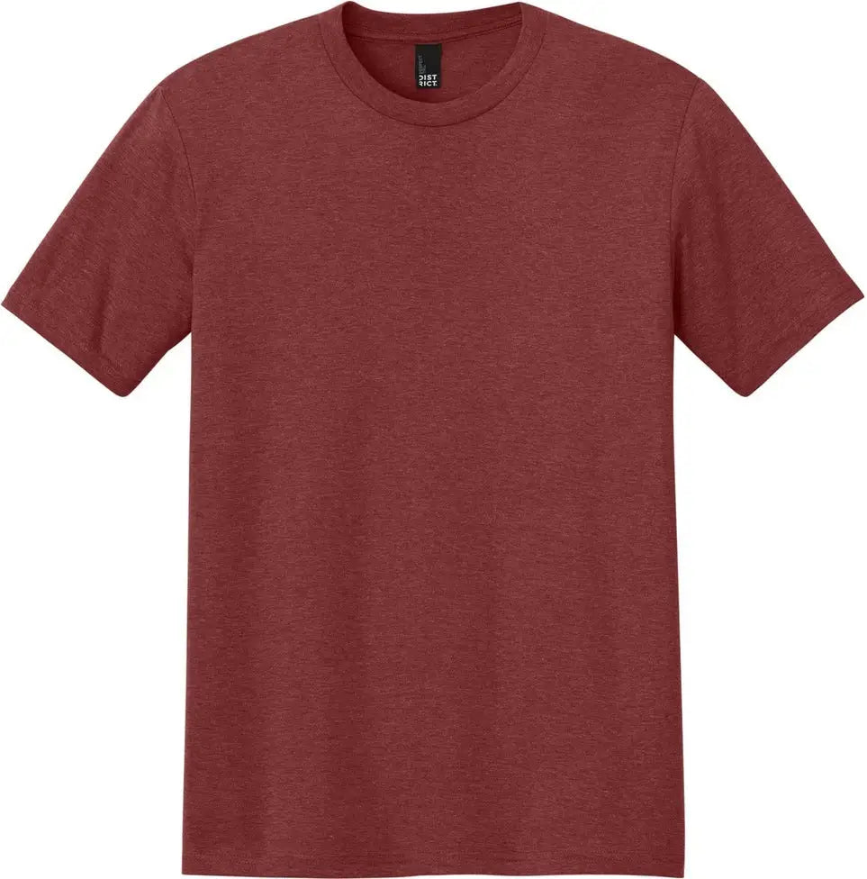 District Dm130 Perfect Tri Tee - Heathered Russet
