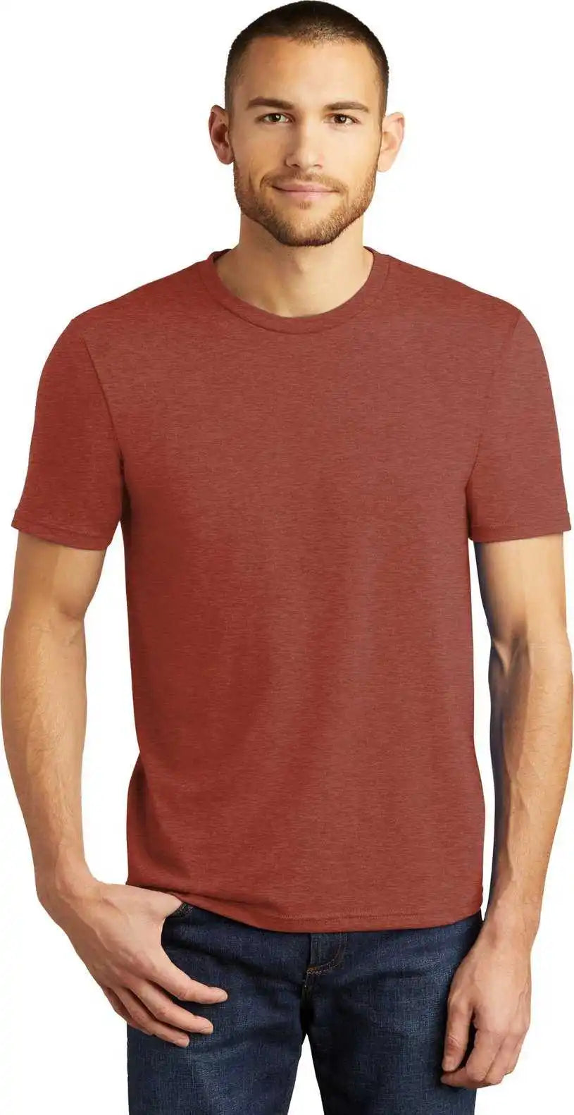 District Dm130 Perfect Tri Tee Htrdrusset