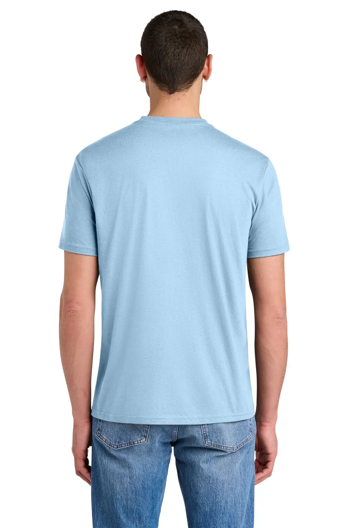 District Dm130 Perfect Tri Tee - Ice Blue