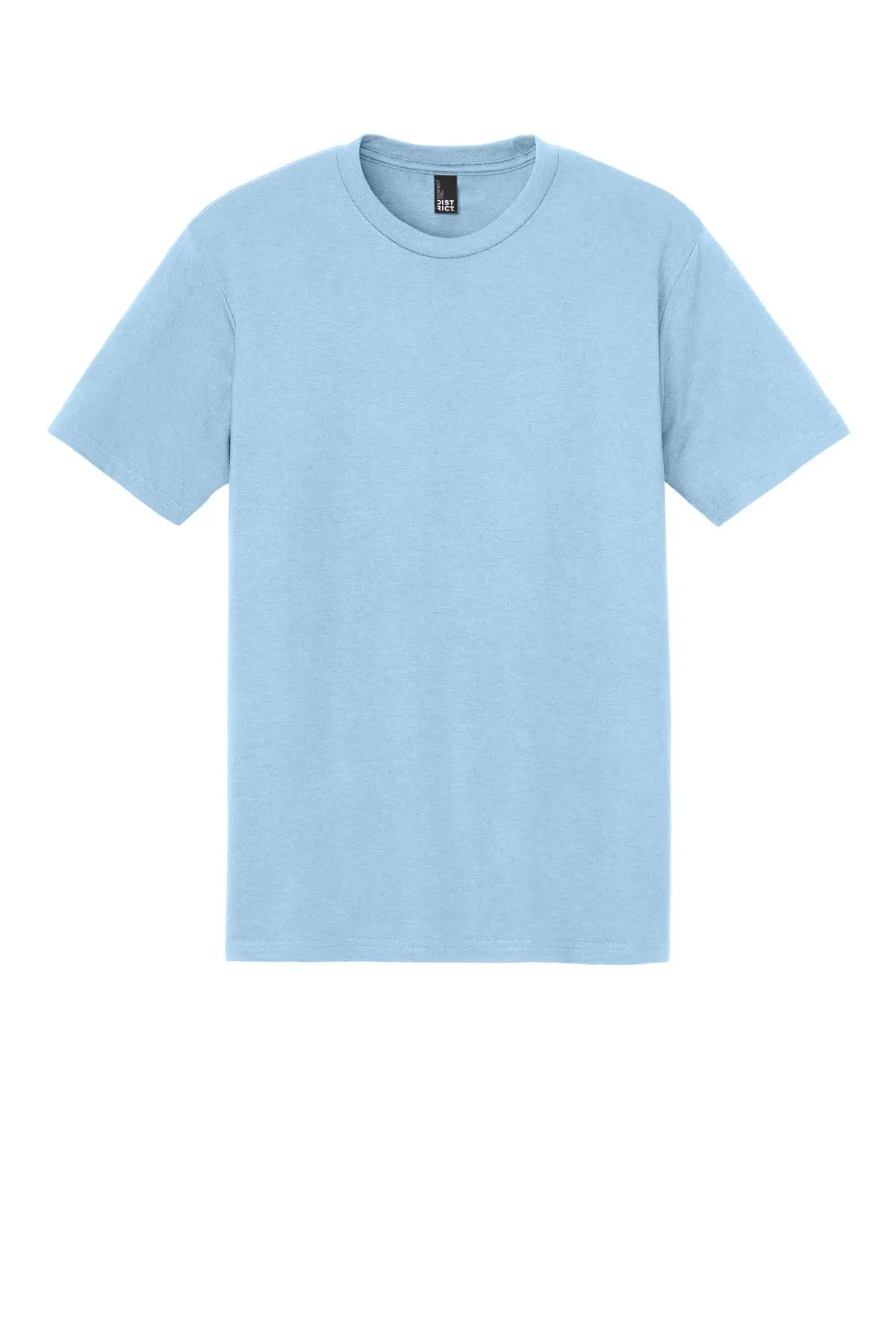 District Dm130 Perfect Tri Tee - Ice Blue
