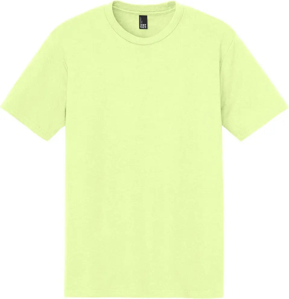 District Dm130 Perfect Tri Tee - Lemongrass