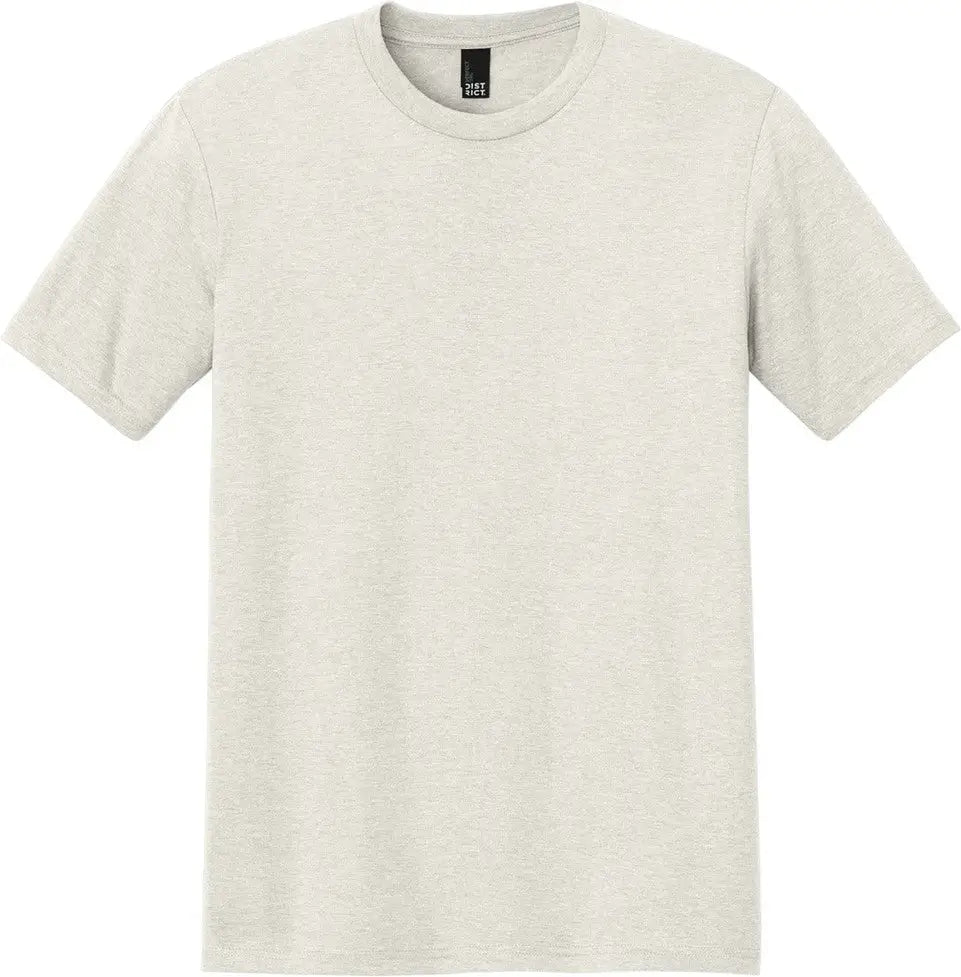 District Dm130 Perfect Tri Tee - Oatmeal Heather