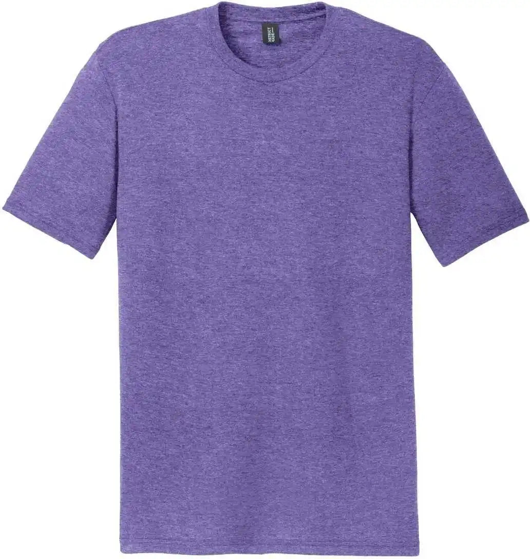 District Dm130 Perfect Tri Tee Purple Frost