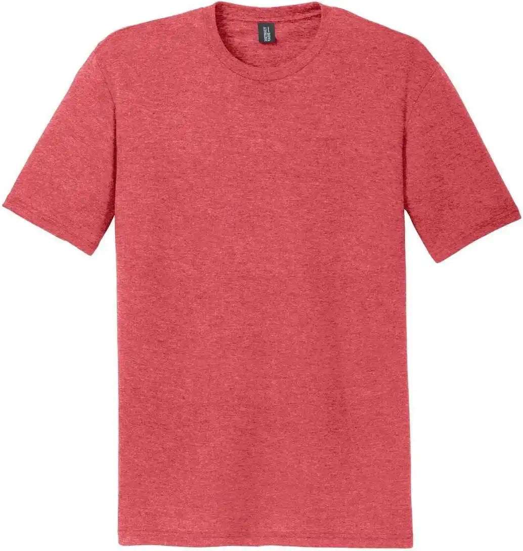 District Dm130 Perfect Tri Tee Red Frost