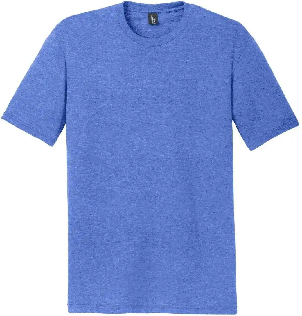 District Dm130 Perfect Tri Tee Royal Frost