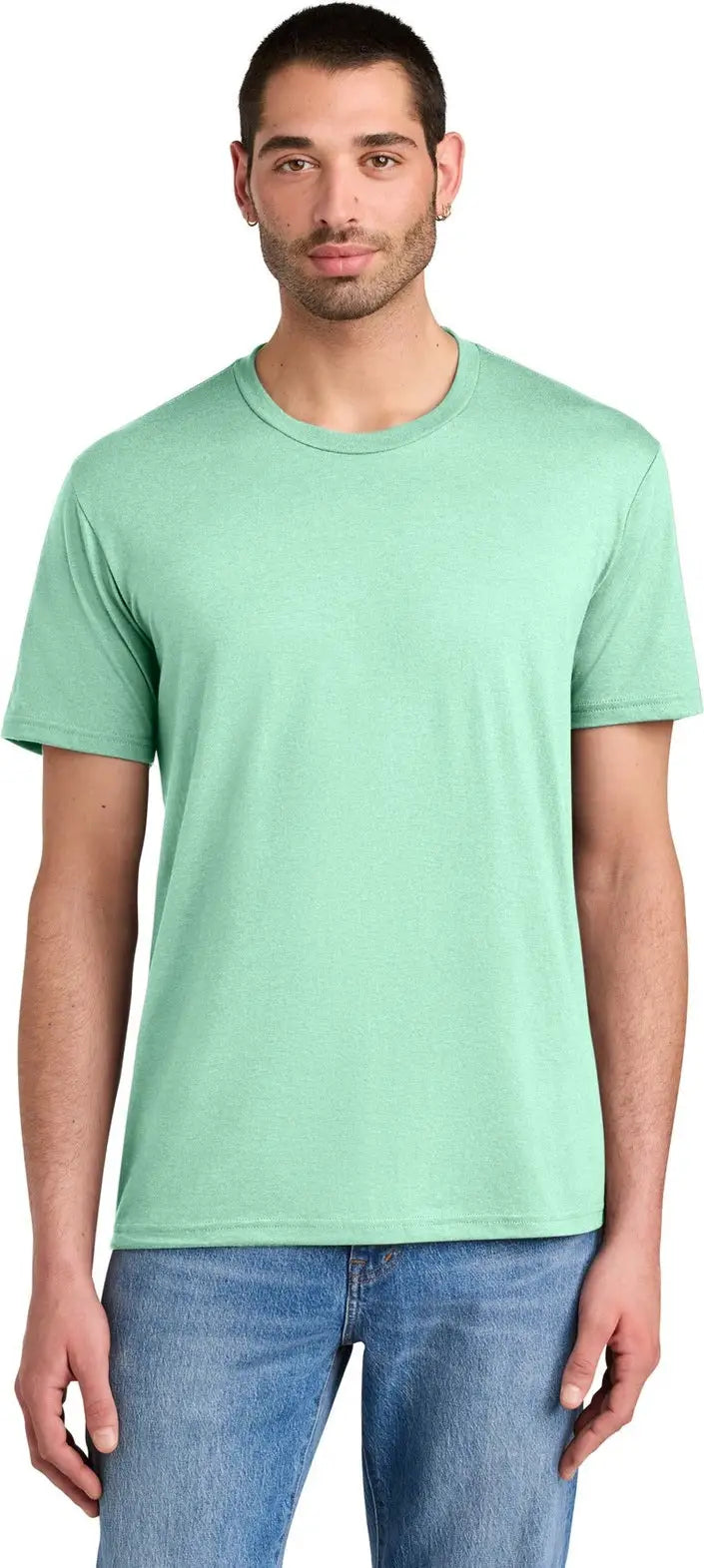 District Dm130 Perfect Tri Tee - Sea Mist