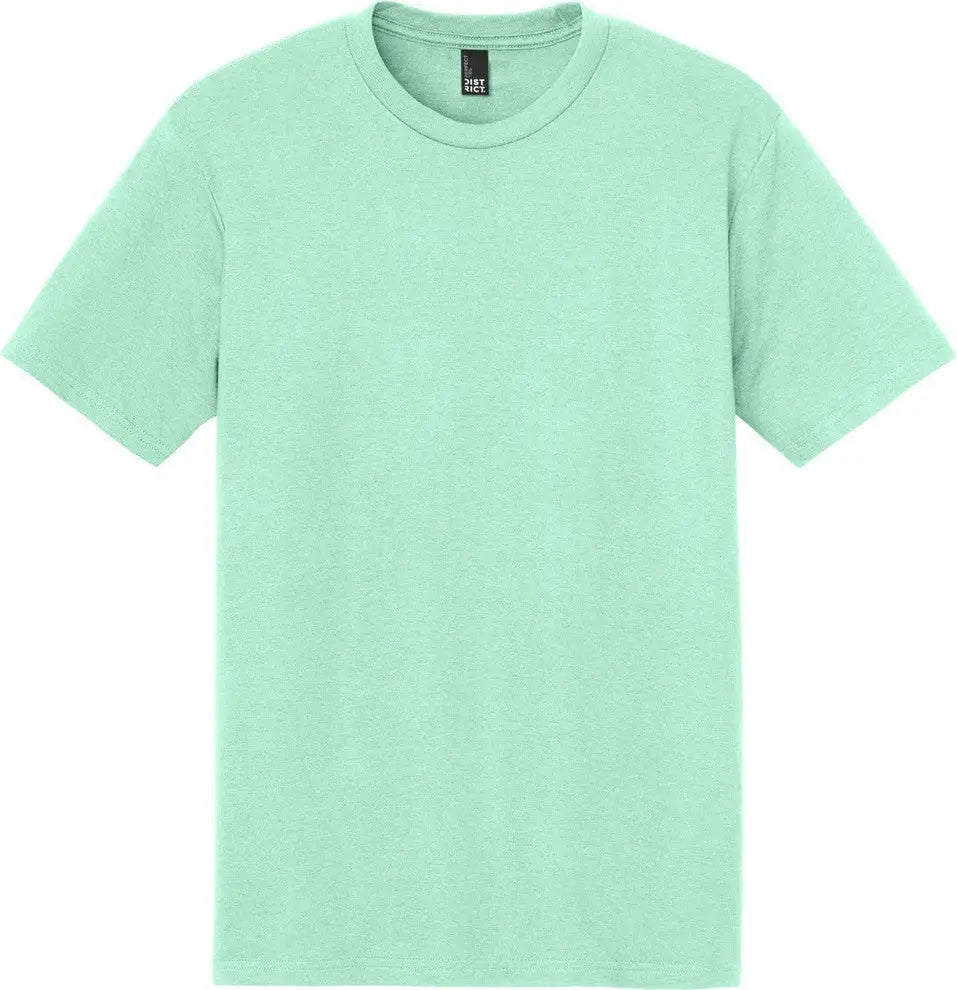District Dm130 Perfect Tri Tee - Sea Mist