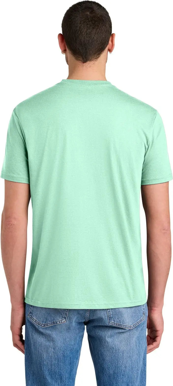 District Dm130 Perfect Tri Tee - Sea Mist