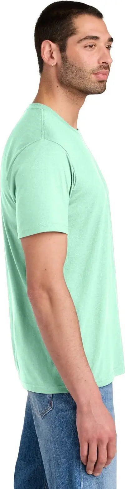 District Dm130 Perfect Tri Tee - Sea Mist
