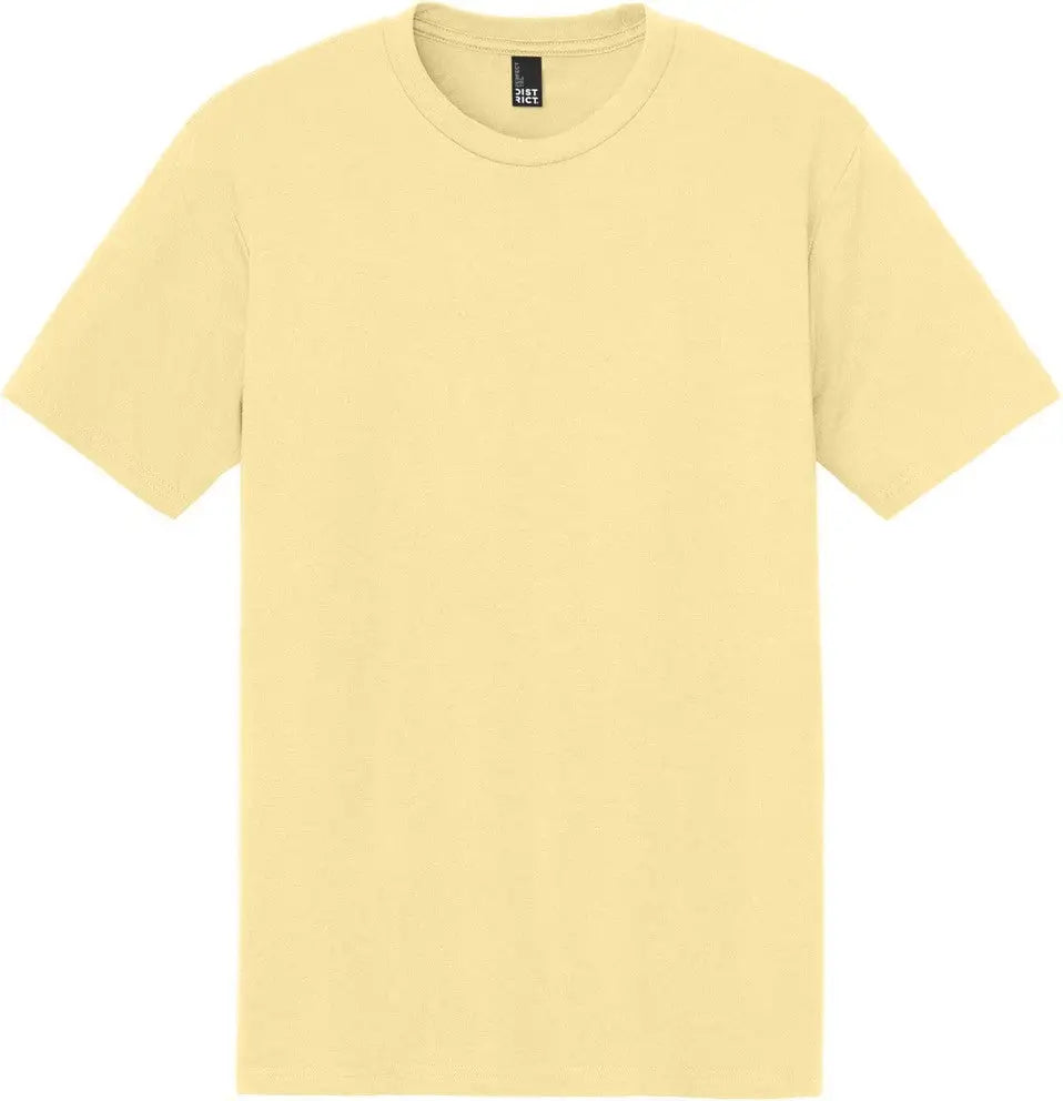 District Dm130 Perfect Tri Tee - Soft Yellow