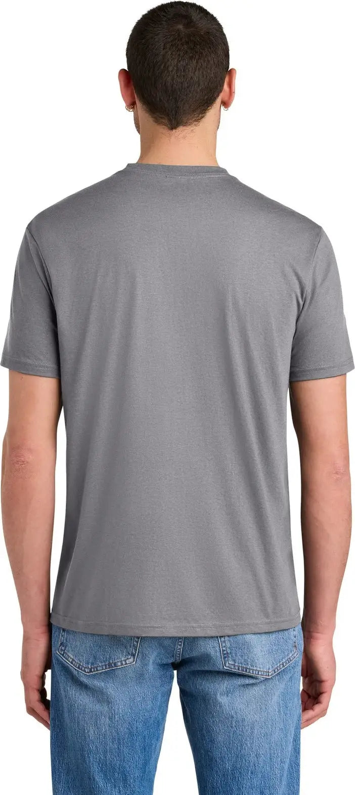 District Dm130 Perfect Tri Tee - Storm Cloud