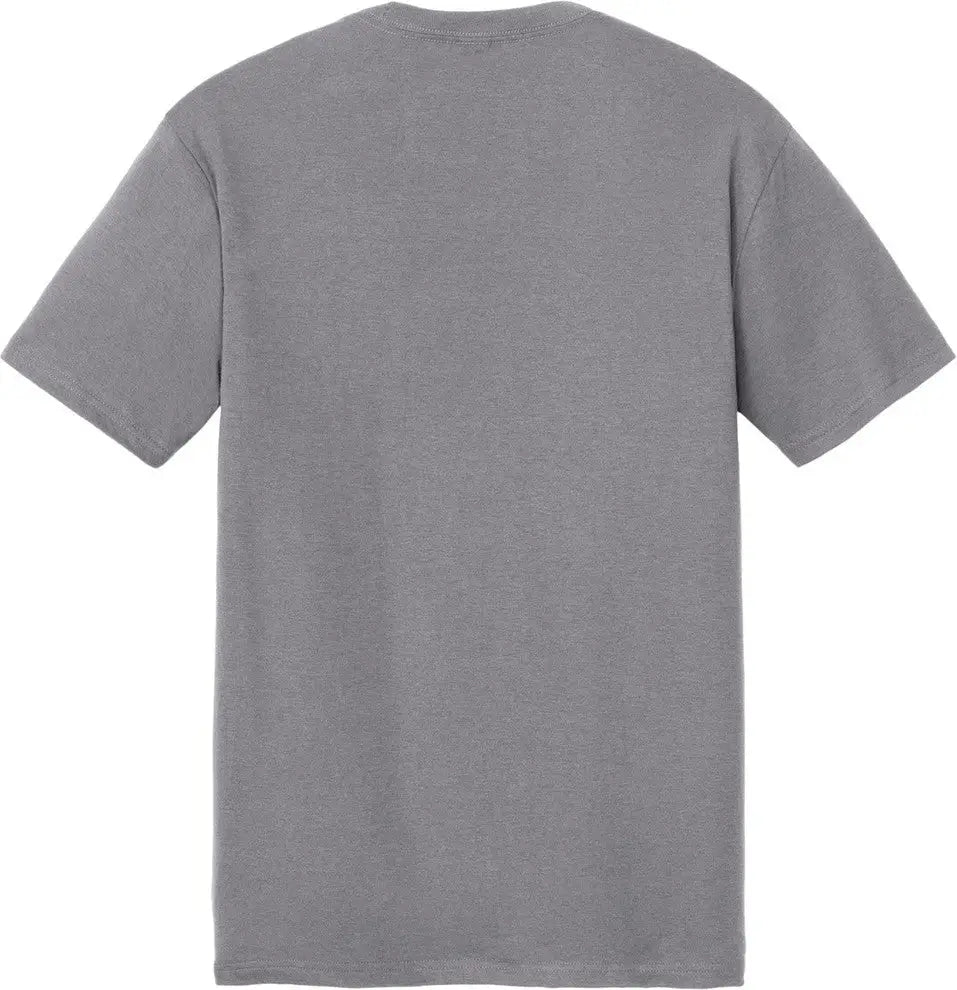 District Dm130 Perfect Tri Tee - Storm Cloud