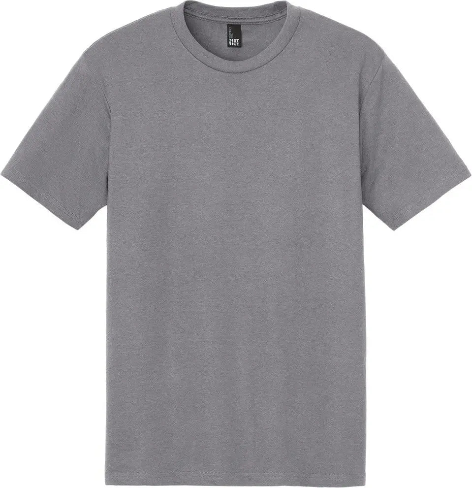 District Dm130 Perfect Tri Tee - Storm Cloud