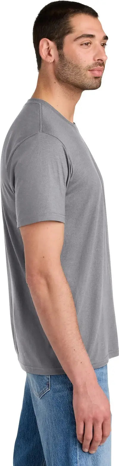 District Dm130 Perfect Tri Tee - Storm Cloud