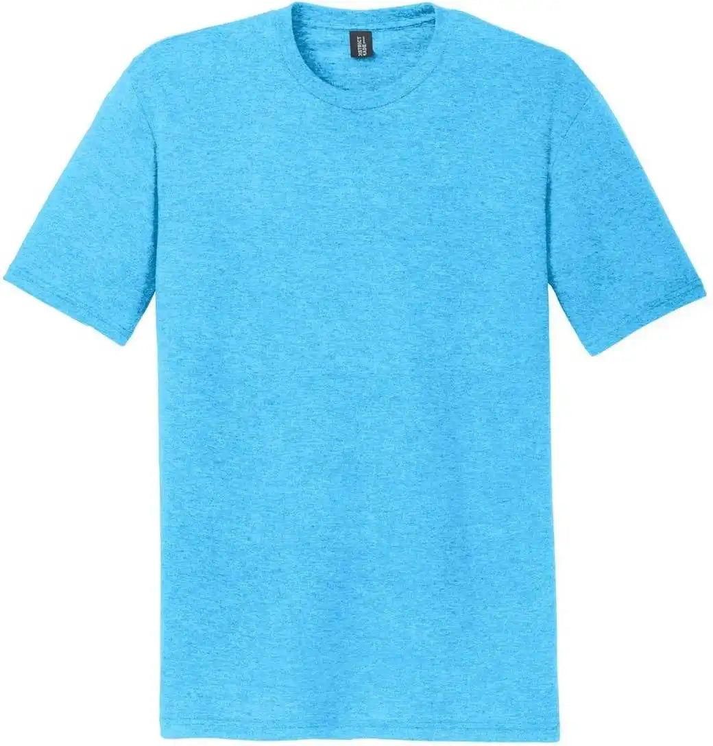 District Dm130 Perfect Tri Tee Turquoise Frost
