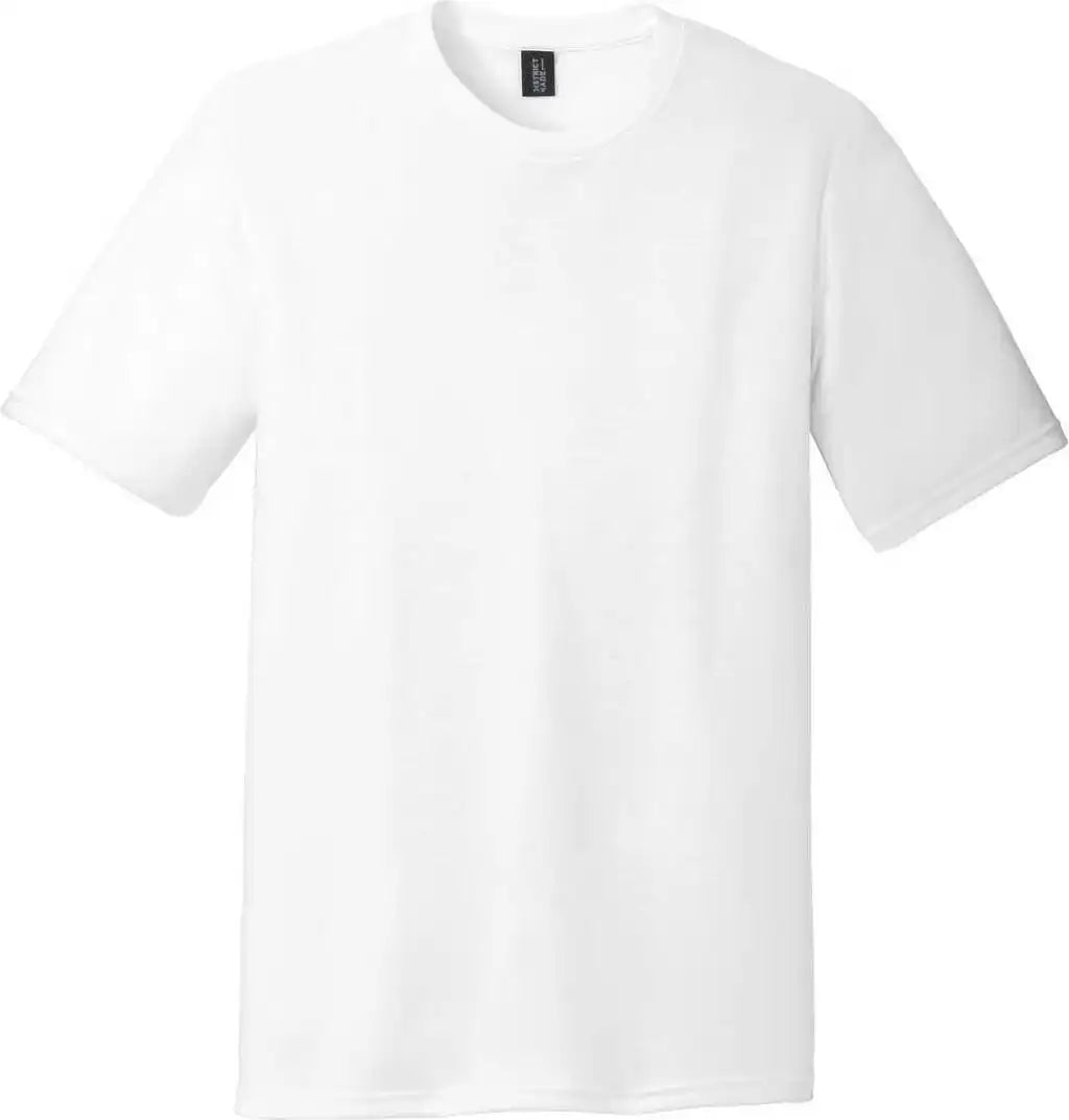 District Dm130 Perfect Tri Tee White