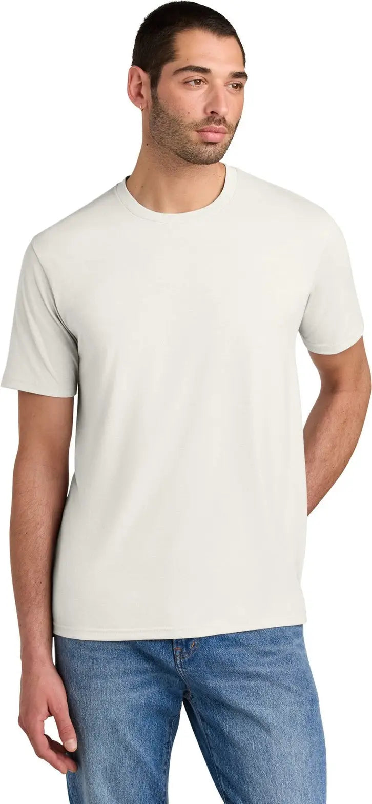 District Dm130 Perfect Tri Tee - White Smoke