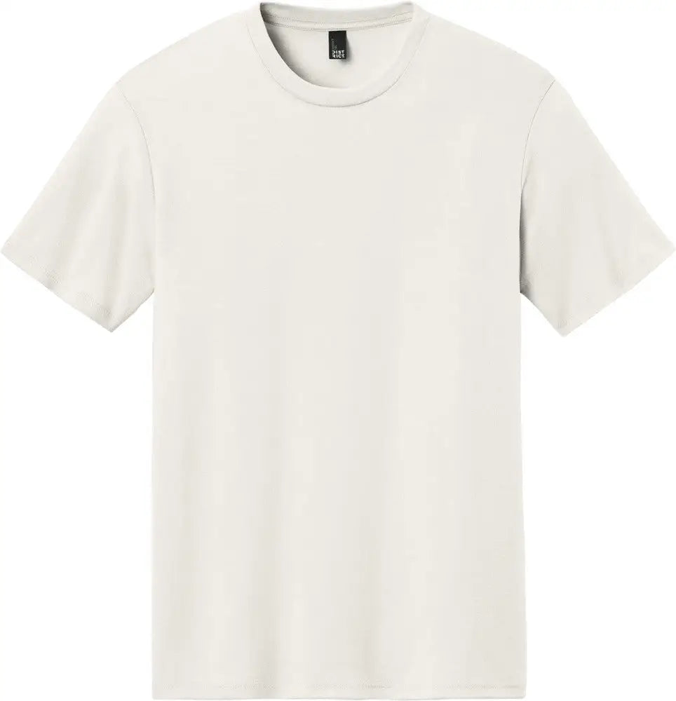 District Dm130 Perfect Tri Tee - White Smoke