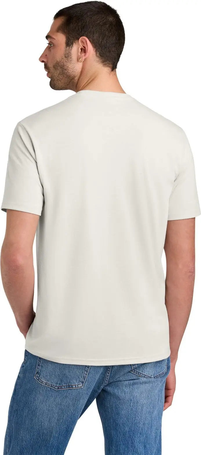 District Dm130 Perfect Tri Tee - White Smoke