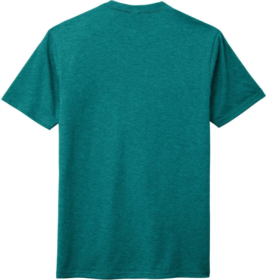 District Dm130dtg Perfect Tri Dtg Tee - Heathered Teal