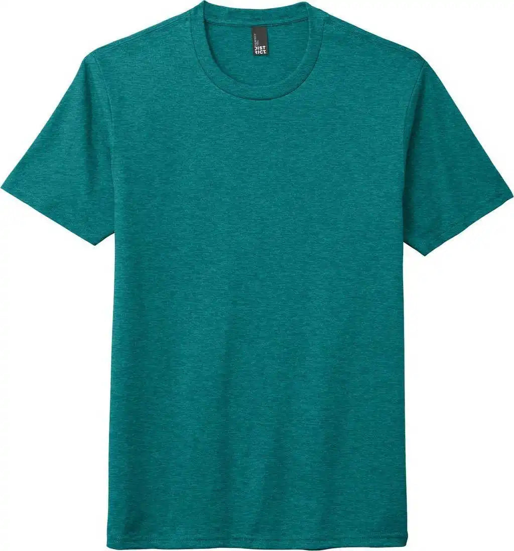 District Dm130dtg Perfect Tri Dtg Tee - Htdteal