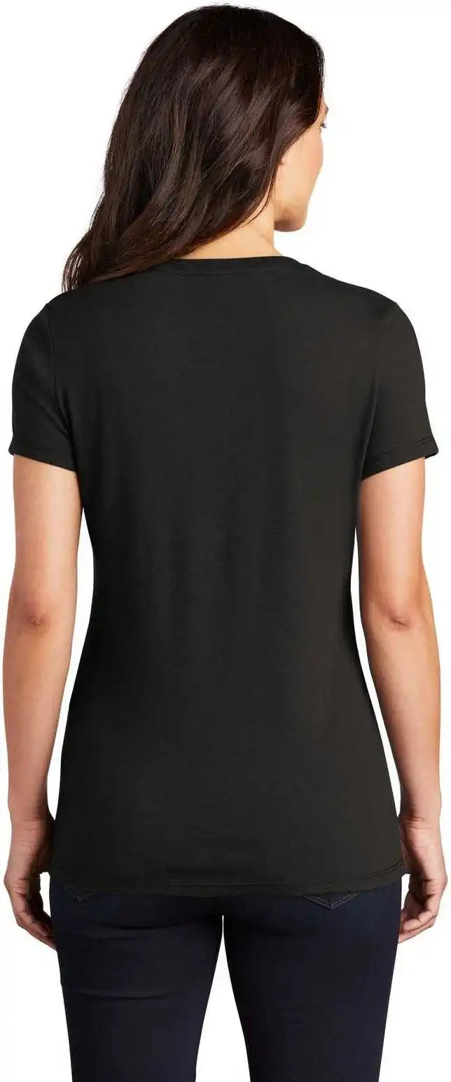 District Dm130l Women’s Perfect Tri Tee Black