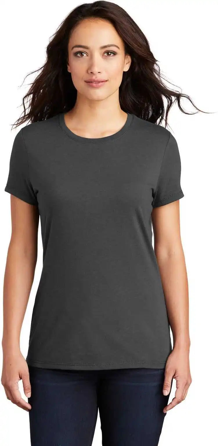 District Dm130l Women’s Perfect Tri Tee - Charcoal