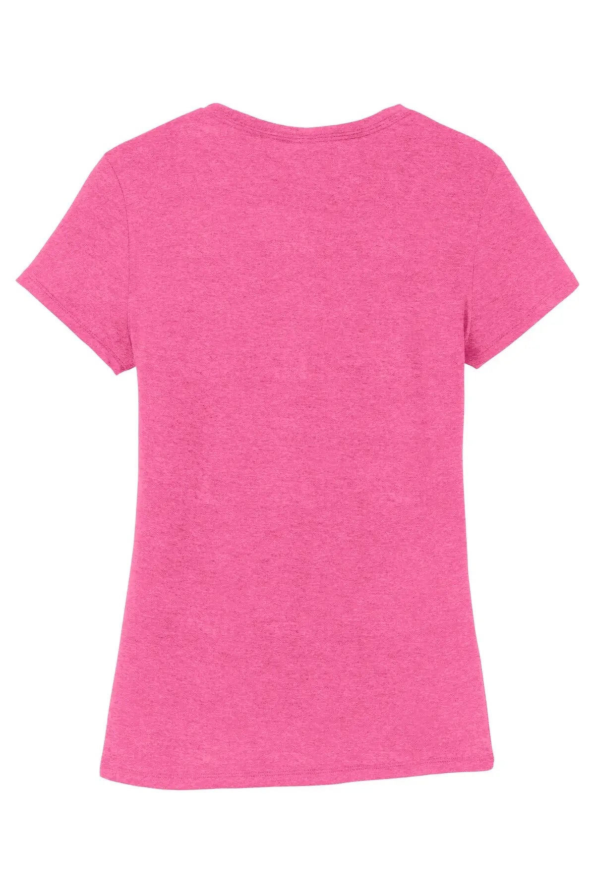 District Dm130l Women’s Perfect Tri Tee - Fuchsia Frost - Ladies Xs