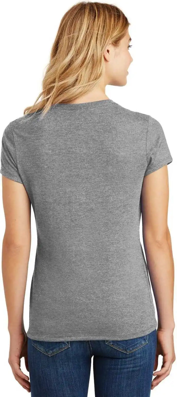 District Dm130l Women’s Perfect Tri Tee Gray Frost
