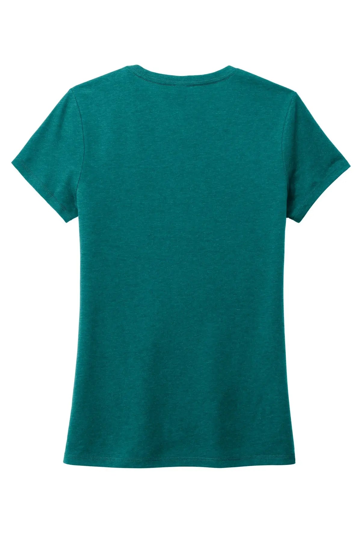 District Dm130l Women’s Perfect Tri Tee - Heathered Teal