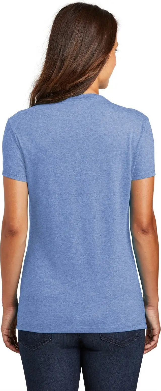 District Dm130l Women’s Perfect Tri Tee - Maritime Frost