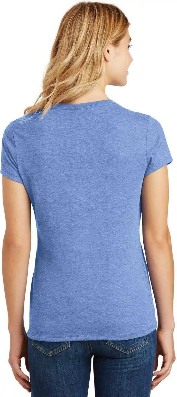 District Dm130l Women’s Perfect Tri Tee Maritime Frost