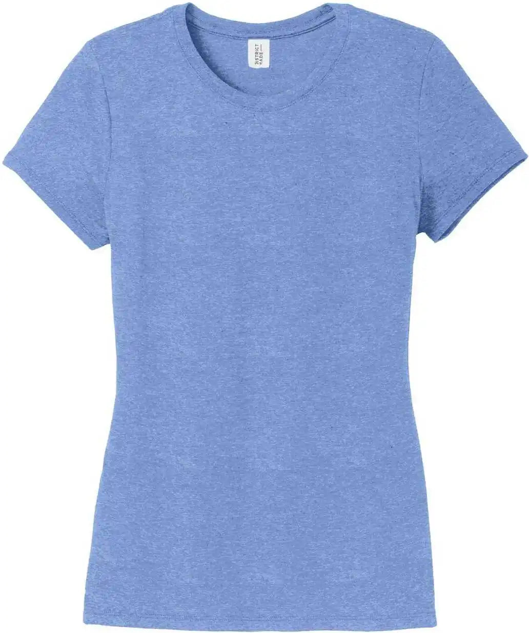District Dm130l Women’s Perfect Tri Tee Maritime Frost