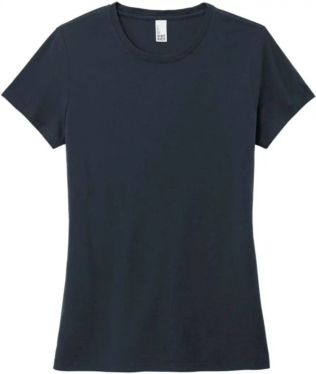 District Dm130l Women’s Perfect Tri Tee New Navy