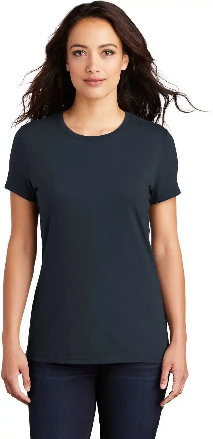 District Dm130l Women’s Perfect Tri Tee New Navy