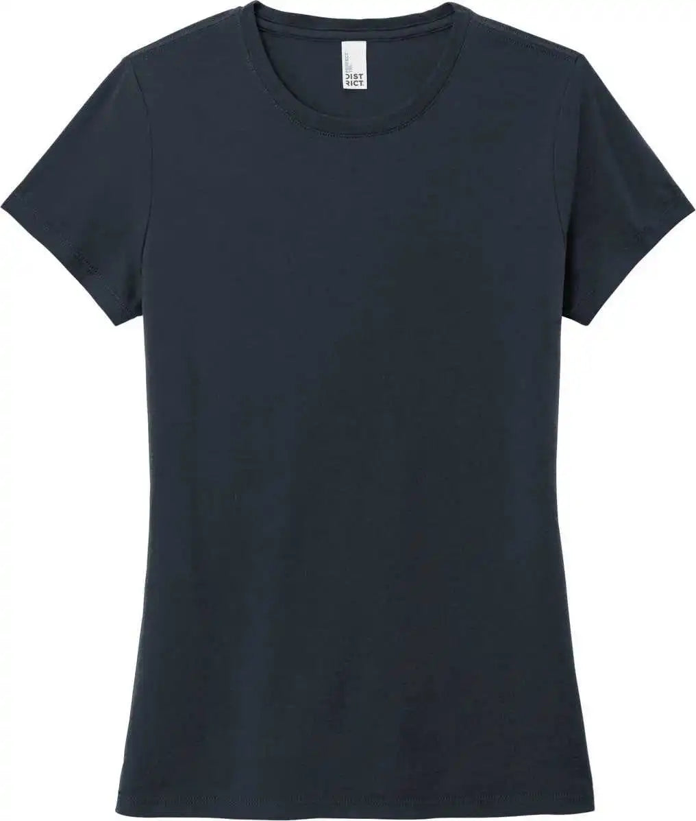 District Dm130l Women’s Perfect Tri Tee - New Navy