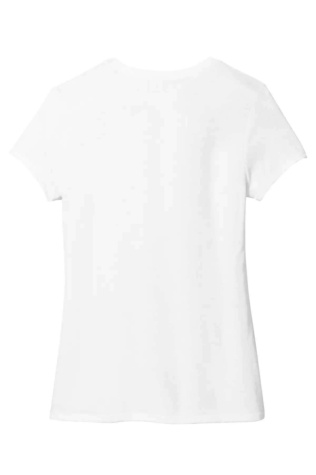 District Dm130l Women’s Perfect Tri Tee - White - Ladies Xs
