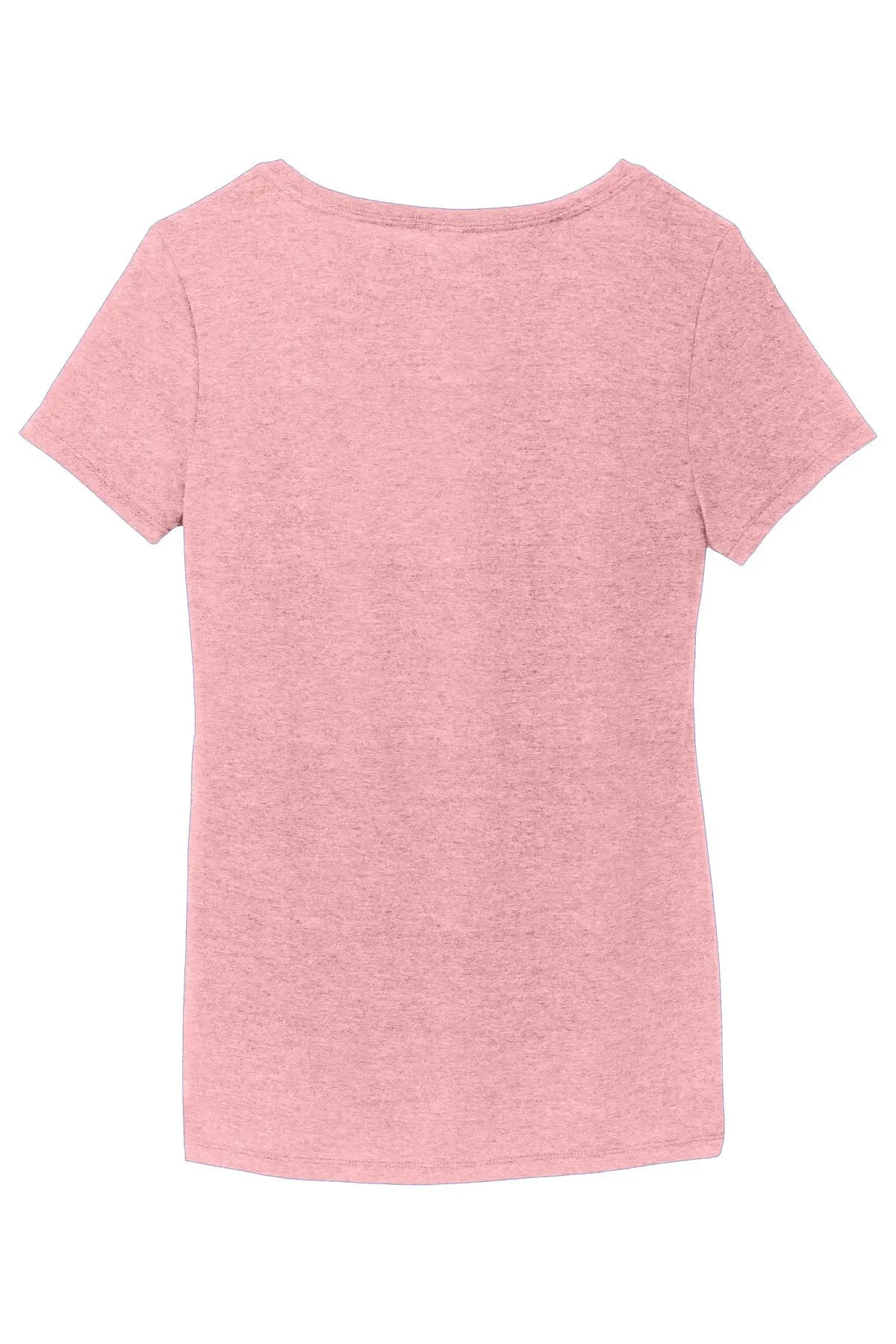 District Dm1350l Women’s Perfect Tri V-neck Tee - Wisteria Heather