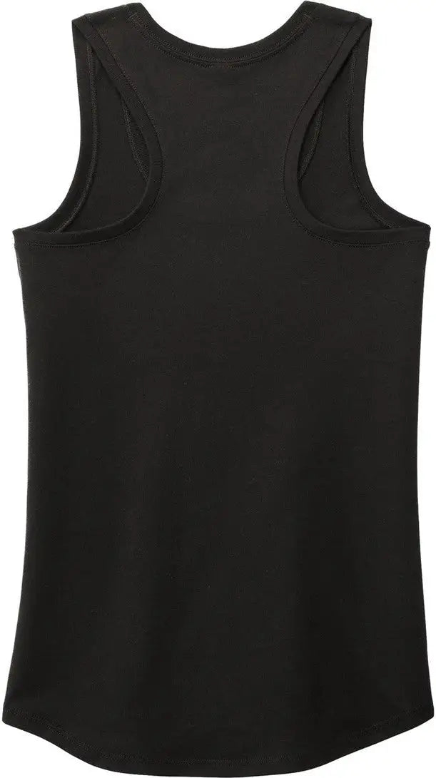 District Dm138l Women’s Perfect Tri Racerback Tank - Black